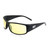 M&p Thunderbolt Full Frame Shooting Glasses - Black Frames/amber Lenses - 110167