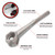 Performance Tool "non-spark" Aluminum Bung Wrench - Universal Tool For Safe Drum Cap Removal