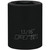 Performance Tool 1/2" Drive 13/16" 6-point Impact Socket