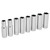 Performance Tool 1/2" Drive 6-point Metric Deep Socket Set (8 Piece)
