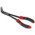 Performance Tool 11" Long Handle 90â° Bent Nose Pliers