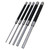 Performance Tool 8"-long Sae Pin Punch Set (5 Piece) - W758