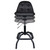 Performance Tool Adjustable High Back Pneumatic Shop Stool