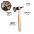 Performance Tool Pick And Finishing Hammer