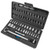 Performance Tool Sae/metric Socket (1/4" & 3/8" Drive) And Bit Set (60-piece Set)