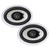 Pyle Marine 6x9" 2-way Speakers (white) - PLMR692