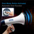 Pyle Pro Professional Dynamic Megaphone With Recording Detachable Microphone - PMP45R