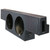 Qpower "qbomb" Chevy/gmc Crew Cab '04-'07 Dual 10" Vented Empty Woofer Box - QBGMC04210