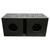 Qpower Dual 6.5" Enclosure Vented Qbomb With Spray Liner - QBOMB65V