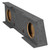 Qpower Gmc/chevy Crew Cab '07-'13 Dual 10" Empty Woofer Box - BQGMC1020074DR