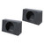 Qpower Qbomb Single 12" Empty Woofer Box Mounts Behind Seat - QBTRUCK112S