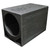 Qpower Single 12" Triangle Ported Finished W/bed Liner - QBOMB12TBSINGLE