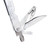 Sog Powerlock W/ V-cutter Stainless Finish 18 Tool Multi-tool With Nylon Sheath - S62N-CP