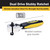 Titan 1/4" And 3/8" Drive Dual Head Stubby Ratchet - 11050