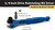Titan 1/4" Drive Aluminum Swivel Head Ratcheting Micro Bit Driver Blue - 11317