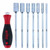 Wiha Drive Loc Vi Sae Nut Driver Wallet Set (8 Piece Set) - 28196