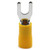 Xscorpion Spade Terminals - #10 10/12ga. - Yellow (100 Pack) - ST10Y