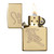 Zippo Windproof Lighter - Tiger Design High Polish Brass - 29884