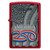 Zippo Windproof Lighter America250 Color Image - Candy Apple Red