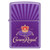 Zippo Windproof Lighter Crown Royal Color Image - Smoky Lavender