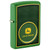 Zippo Windproof Lighter John Deere Color Image - Moss Green Matte