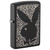 Zippo Windproof Lighter Playboy Color Image - Black Matte