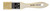 World & Main - 1' Single X Chip Brush - BB00011