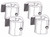Retrax - Clamp And Hardware Kit - Ram 1500 8 - F06-1067
