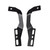 Go Rhino - Hood Mount Light Brackets - Fits 3x - 732305T