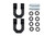 Dv8 - Includes (4) 1/8' Isolators And (4) - UNSK-01BL