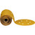 61642 3M Gold Abrasive Disc Roll, 180, 6 in, Dust-Free, 100 Discs/Roll, 6 Rolls/Case - 7100382179