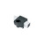 Scotty 0243BK Rod Holder 1-1/4" Square Rail Mount, Black - 0243-BK