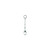 Taylor Buoy Hardware 1/2" Diameter Galvanized Rod With 4" long Swivel - 2020108687