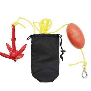 Extreme Max 3006.6782 BoatTector Complete Grapnel Anchor Kit for Paddleboard, SUP, Small Kayaks, Inflatables, and Other Lightweight Water Toys  1.5 lbs.