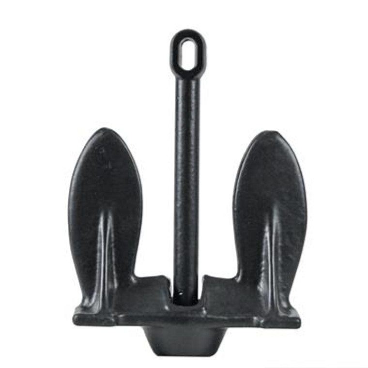Extreme Max 3006.6524 BoatTector Vinyl-Coated Navy Anchor - 15 lbs.