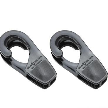 Extreme Max 3005.5023 BoatTector Boat Rail Fender Hangers - 1", Black