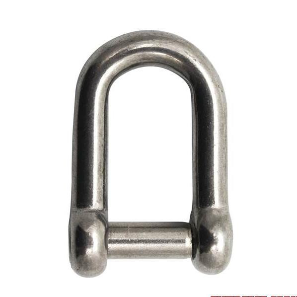Extreme Max 3006.8396 BoatTector Stainless Steel D Shackle with No-Snag Pin - 5/16"