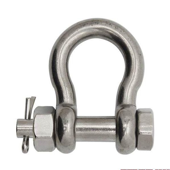 Extreme Max 3006.8372 BoatTector Stainless Steel Bolt-Type Anchor Shackle - 3/8"