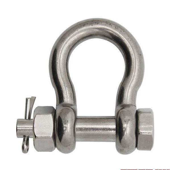 Extreme Max 3006.8378 BoatTector Stainless Steel Bolt-Type Anchor Shackle - 1/2"
