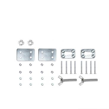 Extreme Max 5001.5778 Removable Hardware Kit for Deluxe Chrome Motorcycle Wheel Chock