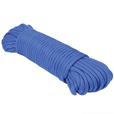 Extreme Max 3008.0553 Blue Type III 550 Paracord Commercial Grade - 5/32" x 100'