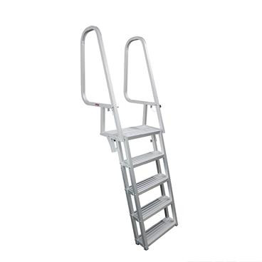 Extreme Max 3005.4119 Deluxe Flip-Up Dock Ladder - 5-Step