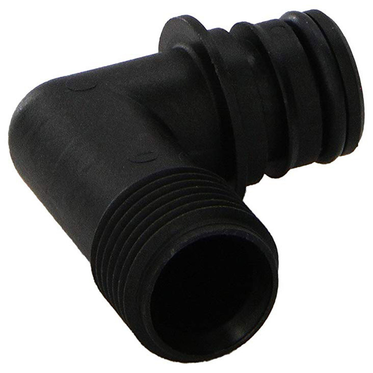Flojet 20381-000 Quad Port Pump Fitting - Quad Port x 1/2"-14 Male Adapter, Straight - 20381000