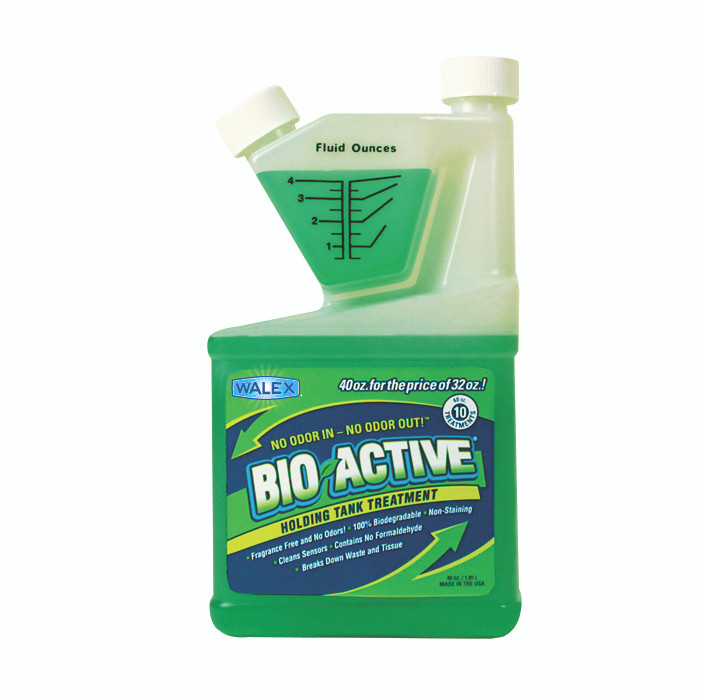 Walex BIO-72240 Bio-Active Liquid Holding Tank Treatment - 40 oz., Measurable - BAHT40