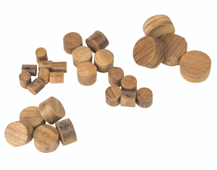 Whitecap 60151-20 Teak Plugs - 3/8", Pack of 20 - 60151-20