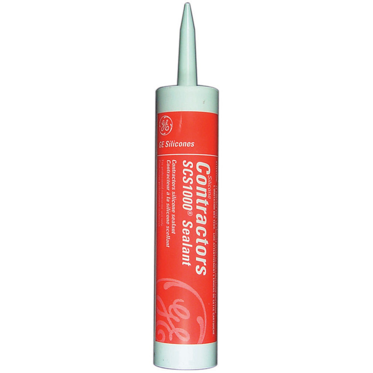 GE SCS-1003 Contractors SCS1000 Silicone Sealant - Black - SCS-1003 GE SCS-1003 Contractors SCS1000 Silicone Sealant - Black - SCS-1003