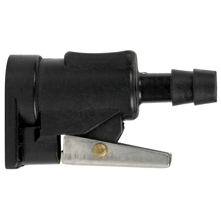 Moeller 033481-10 Female 2-Prong Clip Fuel Line Engine Connector for Yamaha - 3/8" Barb - 033481-10
