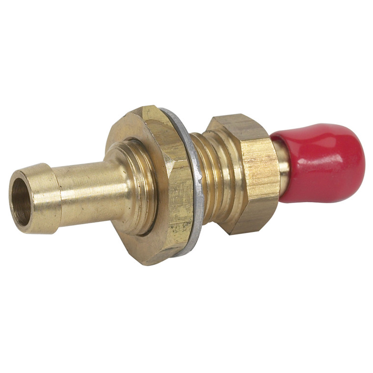 Sierra 033210-10 3/8 in. Brass Bulkhead Fitting - 033210-10