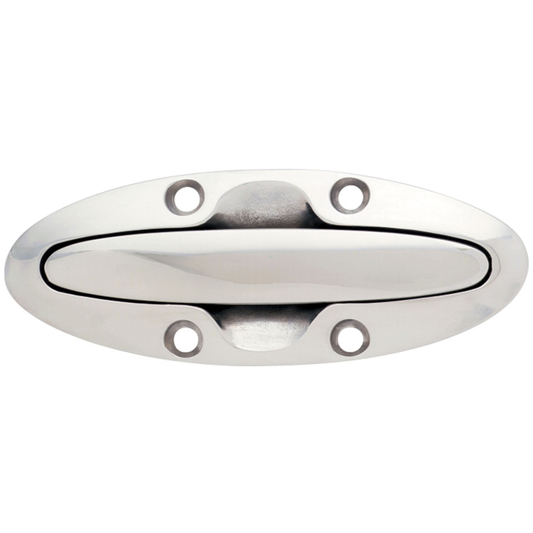 Attwood 66510-7 Stainless Steel Flush Cleat - 4-1/2 in. - 66510-7