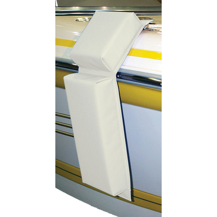Airhead HH-30CW HULL HUGR Contour Fender - 30" x 6" x 4", White - HH-30CW